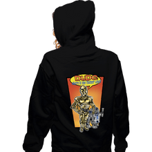 Load image into Gallery viewer, Secret_Shirts Zippered Hoodies, Unisex / Small / Black Where is the Master Luke
