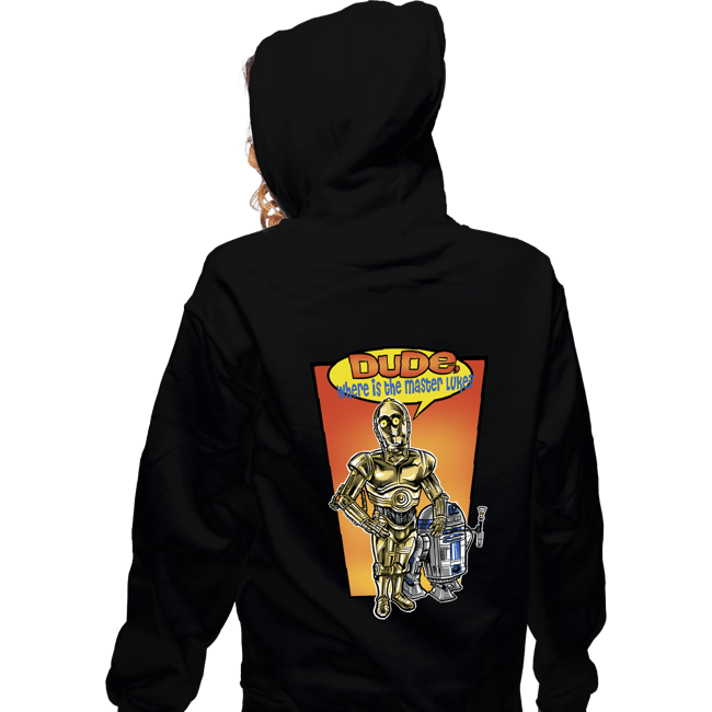 Secret_Shirts Zippered Hoodies, Unisex / Small / Black Where is the Master Luke