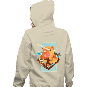 Shirts Zippered Hoodies, Unisex / Small / White Beast Breathing