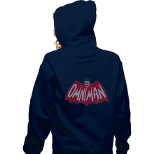 Load image into Gallery viewer, Daily_Deal_Shirts Zippered Hoodies, Unisex / Small / Navy Omni Knight

