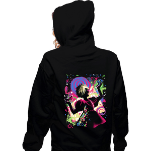 Daily_Deal_Shirts Zippered Hoodies, Unisex / Small / Black B-Doll Weird