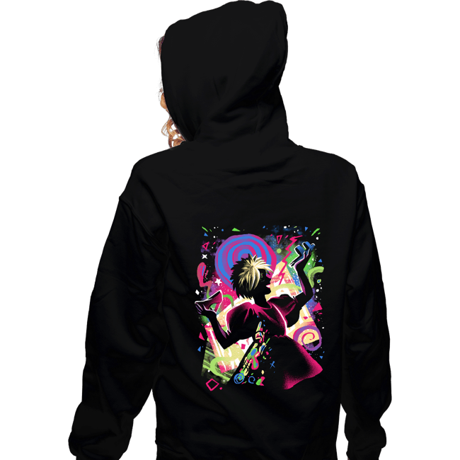 Daily_Deal_Shirts Zippered Hoodies, Unisex / Small / Black B-Doll Weird
