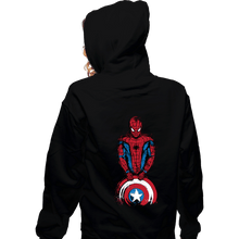 Load image into Gallery viewer, Shirts Zippered Hoodies, Unisex / Small / Black The Spider Is Coming

