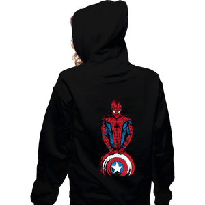 Shirts Zippered Hoodies, Unisex / Small / Black The Spider Is Coming