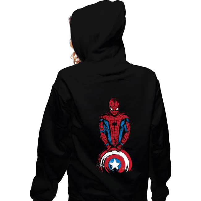 Shirts Zippered Hoodies, Unisex / Small / Black The Spider Is Coming
