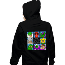 Load image into Gallery viewer, Secret_Shirts Zippered Hoodies, Unisex / Small / Black The 60&#39;s Bunch
