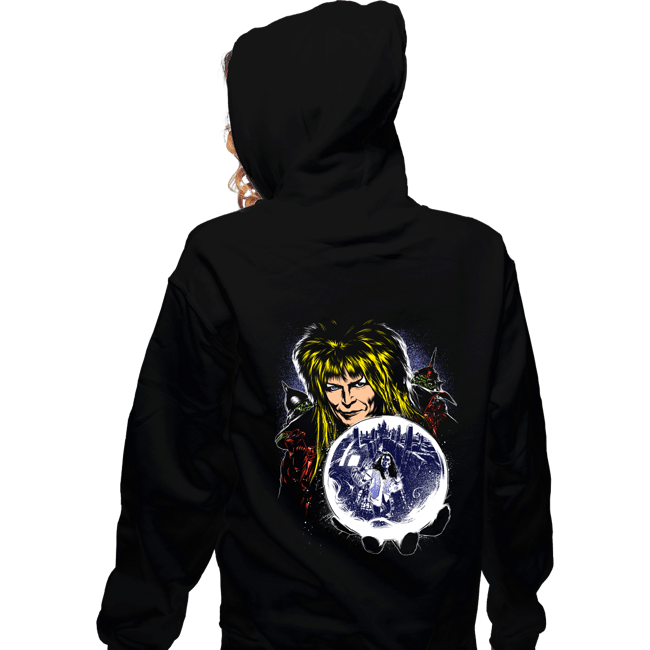 Secret_Shirts Zippered Hoodies, Unisex / Small / Black King Of Goblins