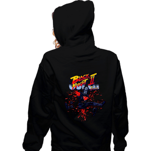 Shirts Zippered Hoodies, Unisex / Small / Black Black Knight 2 Super Turbo