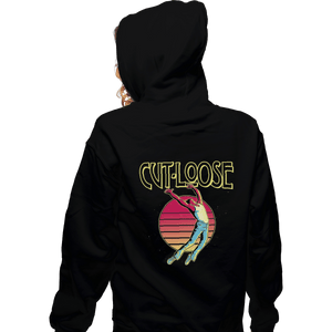 Shirts Pullover Hoodies, Unisex / Small / Black Cut loose