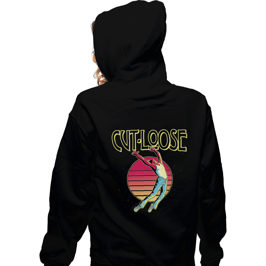 Shirts Pullover Hoodies, Unisex / Small / Black Cut loose