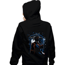 Load image into Gallery viewer, Secret_Shirts Zippered Hoodies, Unisex / Small / Black The Tenth Doctor
