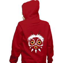 Load image into Gallery viewer, Shirts Zippered Hoodies, Unisex / Small / Red Graffiti Princess
