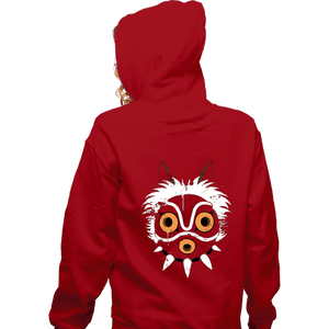 Shirts Zippered Hoodies, Unisex / Small / Red Graffiti Princess