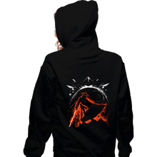 Load image into Gallery viewer, Daily_Deal_Shirts Zippered Hoodies, Unisex / Small / Black The Dark Side
