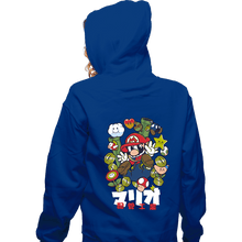 Load image into Gallery viewer, Daily_Deal_Shirts Zippered Hoodies, Unisex / Small / Royal Blue Plumbing Pro
