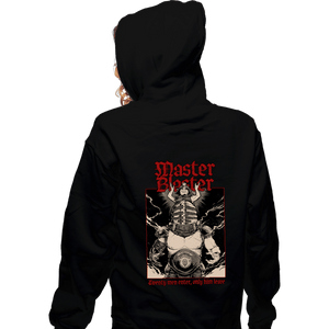 Daily_Deal_Shirts Zippered Hoodies, Unisex / Small / Black Master And Blaster