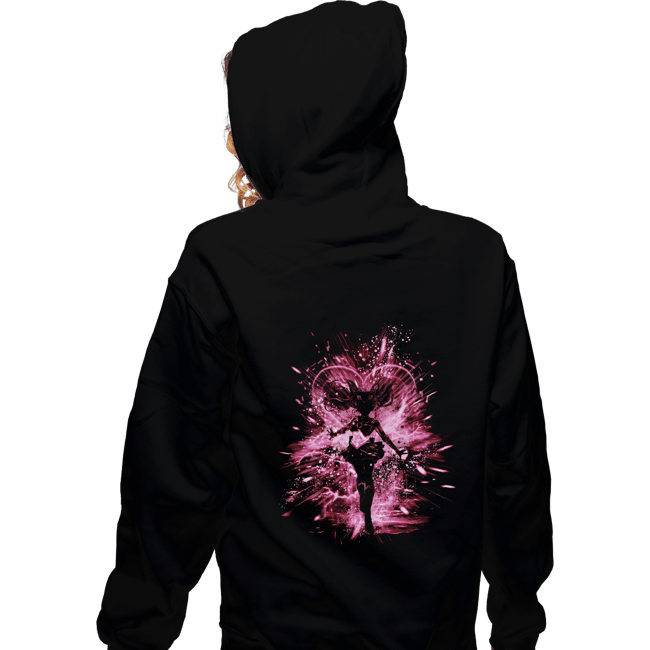 Shirts Zippered Hoodies, Unisex / Small / Black Chibi Moon Storm