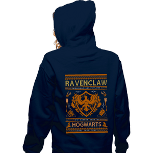 Shirts Zippered Hoodies, Unisex / Small / Navy Ravenclaw Sweater