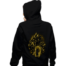 Load image into Gallery viewer, Shirts Zippered Hoodies, Unisex / Small / Black Super Attack SSJ3
