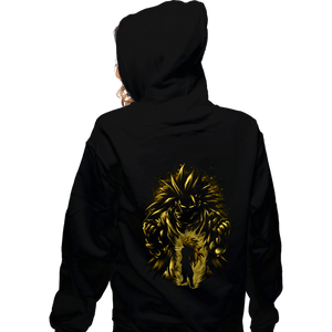 Shirts Zippered Hoodies, Unisex / Small / Black Super Attack SSJ3