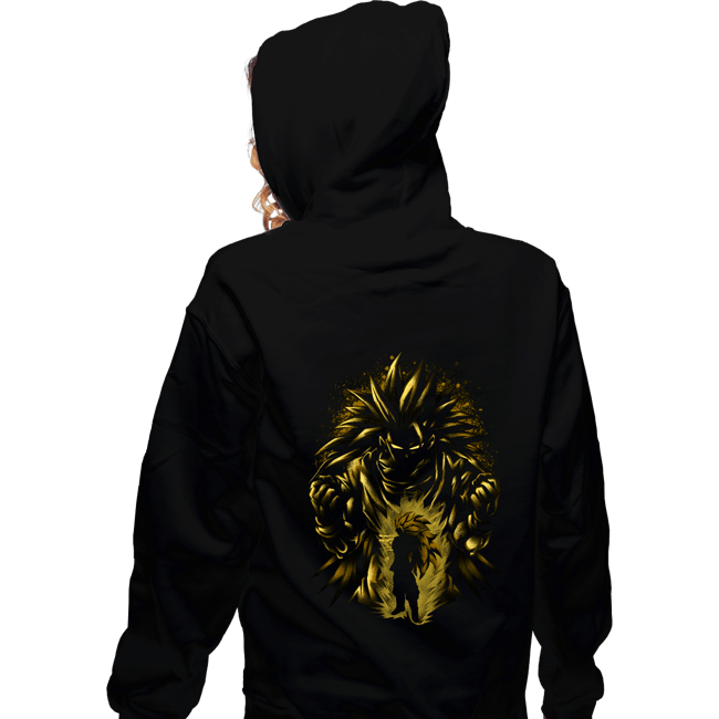 Shirts Zippered Hoodies, Unisex / Small / Black Super Attack SSJ3