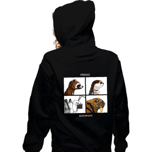 Daily_Deal_Shirts Zippered Hoodies, Unisex / Small / Black Batch 89 Days