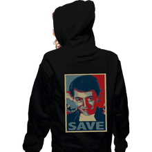Load image into Gallery viewer, Shirts Zippered Hoodies, Unisex / Small / Black Save Ferris
