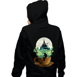 Secret_Shirts Zippered Hoodies, Unisex / Small / Black Hyrule's Coffee