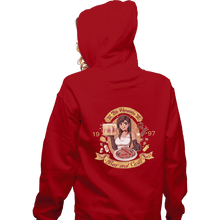 Load image into Gallery viewer, Shirts Zippered Hoodies, Unisex / Small / Red 7th Heaven Bar And Grill
