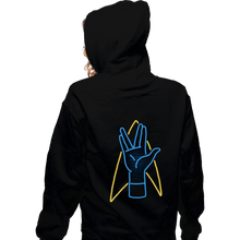 Load image into Gallery viewer, Daily_Deal_Shirts Zippered Hoodies, Unisex / Small / Black Cool Salute
