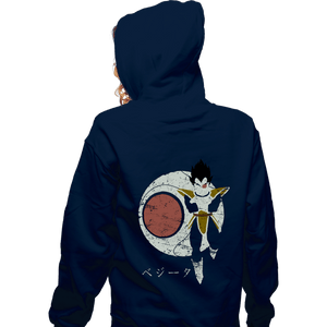 Shirts Zippered Hoodies, Unisex / Small / Navy Searching For Kakarot