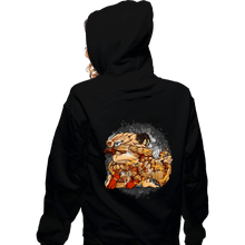 Load image into Gallery viewer, Secret_Shirts Zippered Hoodies, Unisex / Small / Black Punch Of The Titan
