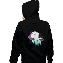 Load image into Gallery viewer, Secret_Shirts Zippered Hoodies, Unisex / Small / Black Spider Gwen Secret Sale
