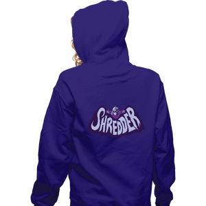 Secret_Shirts Zippered Hoodies, Unisex / Small / Violet Shredderman