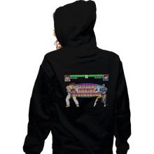 Load image into Gallery viewer, Shirts Zippered Hoodies, Unisex / Small / Black Street COVID Fighter
