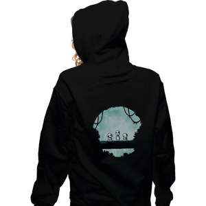 Shirts Zippered Hoodies, Unisex / Small / Black Spirit Night