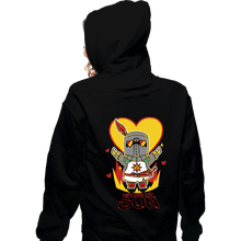 Load image into Gallery viewer, Daily_Deal_Shirts Zippered Hoodies, Unisex / Small / Black You Are My Sun
