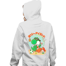 Load image into Gallery viewer, Daily_Deal_Shirts Zippered Hoodies, Unisex / Small / White Yoshi Vacation
