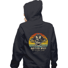 Load image into Gallery viewer, Daily_Deal_Shirts Zippered Hoodies, Unisex / Small / Dark Heather The Real First Goonie
