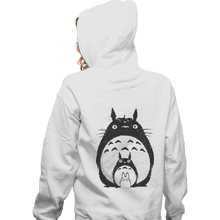 Load image into Gallery viewer, Shirts Zippered Hoodies, Unisex / Small / White Totoro Trio

