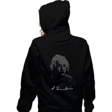 Load image into Gallery viewer, Shirts Zippered Hoodies, Unisex / Small / Black Einstein

