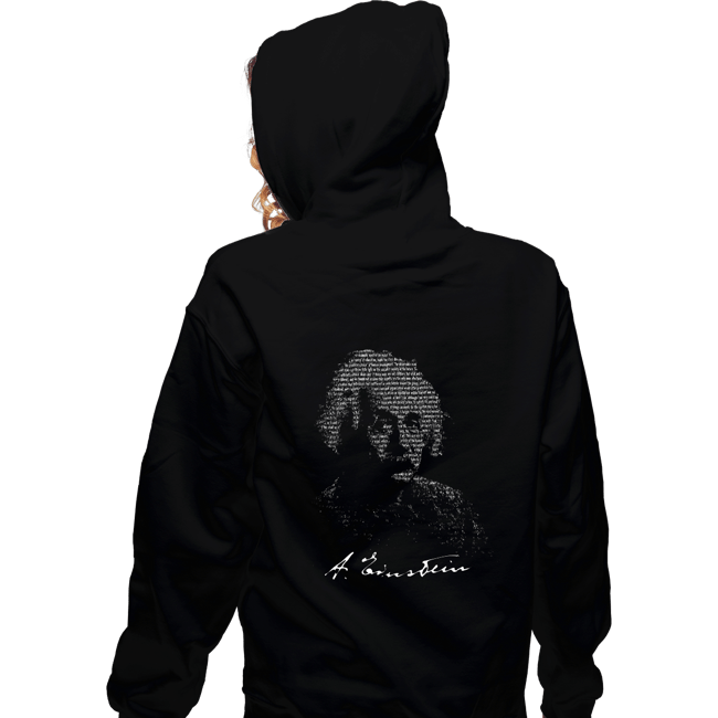 Shirts Zippered Hoodies, Unisex / Small / Black Einstein