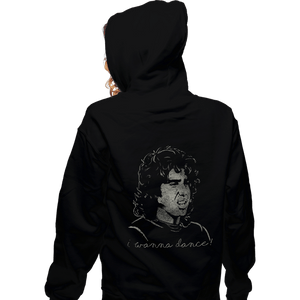 Shirts Zippered Hoodies, Unisex / Small / Black I Wanna Dance