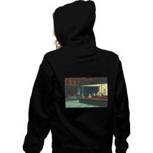 Load image into Gallery viewer, Shirts Zippered Hoodies, Unisex / Small / Black Nightdroids
