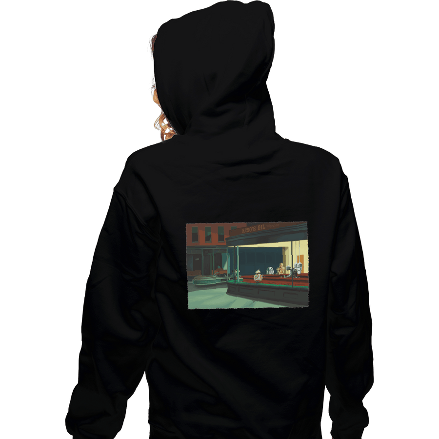 Shirts Zippered Hoodies, Unisex / Small / Black Nightdroids