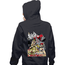 Load image into Gallery viewer, Secret_Shirts Zippered Hoodies, Unisex / Small / Dark Heather Legends Of The 80s
