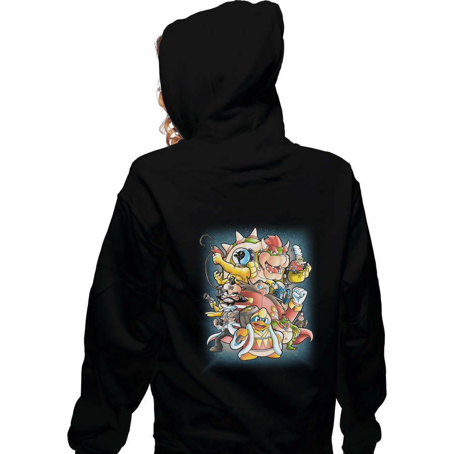 Shirts Zippered Hoodies, Unisex / Small / Black Villains