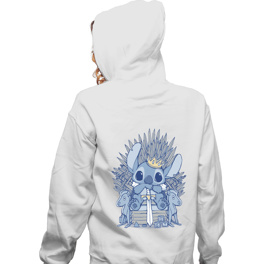 Shirts Zippered Hoodies, Unisex / Small / White The Throne