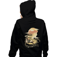Load image into Gallery viewer, Shirts Zippered Hoodies, Unisex / Small / Black Hero Of Time
