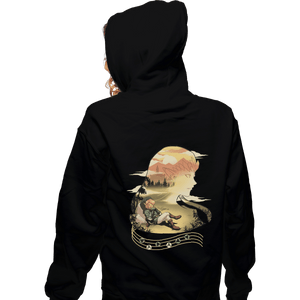 Shirts Zippered Hoodies, Unisex / Small / Black Hero Of Time